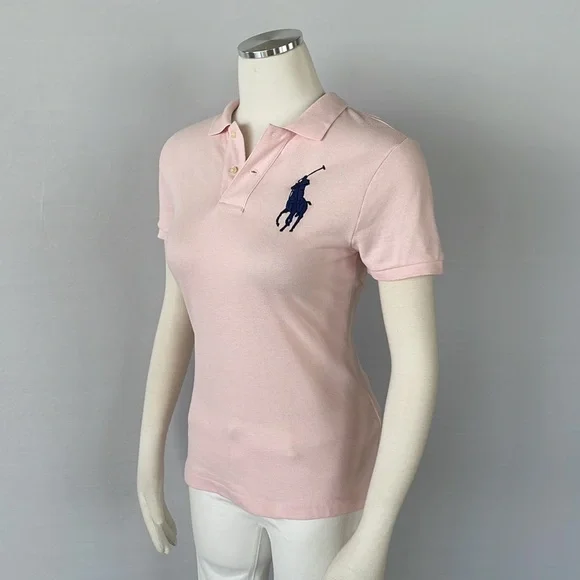 NWT Ralph Lauren Skinny Fit Big Polo Pink Small - Picture 6 of 12